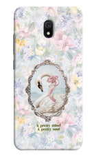 Pretty Mind Pretty Soul Redmi 8A Hard Case Back Cover by Casekaro
