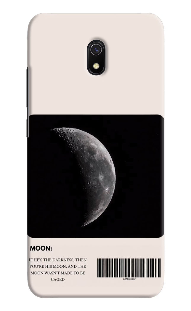 Moon Phase Redmi 8A Hard Case Back Cover by Casekaro