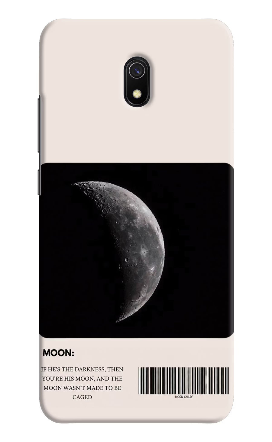 Moon Phase Redmi 8A Back Cover, Hard case