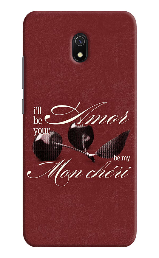 Velvet Cherry Redmi 8A Back Cover