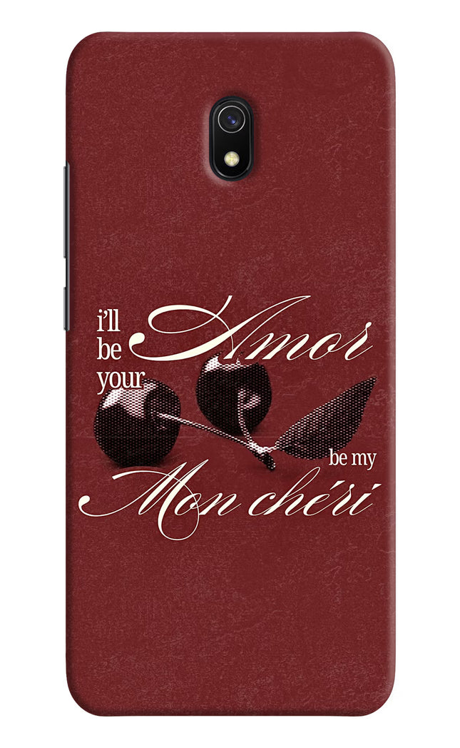 Velvet Cherry Redmi 8A Hard Case Back Cover by Casekaro