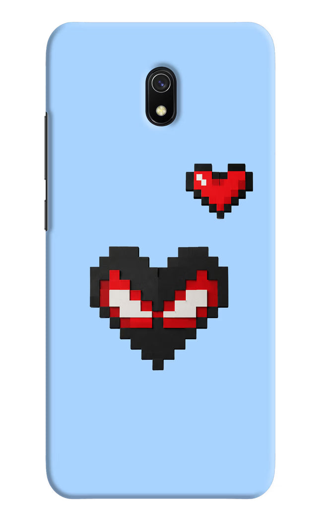 Peter Heart Redmi 8A Hard Case Back Cover by Casekaro