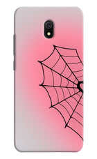 Pink Web Redmi 8A Hard Case Back Cover by Casekaro