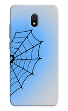 Blue Web Redmi 8A Hard Case Back Cover by Casekaro
