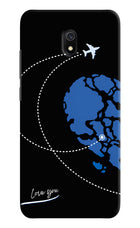 Love Orbit Redmi 8A Hard Case Back Cover by Casekaro