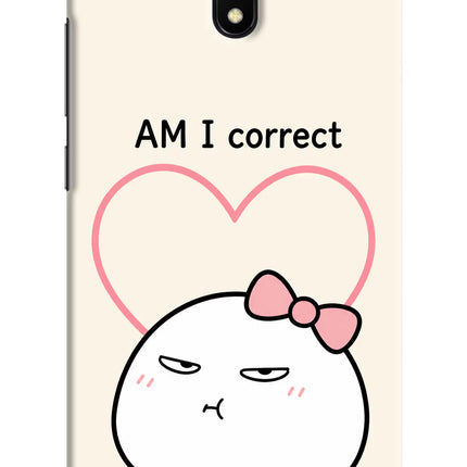 Always Right Redmi 8A Hard Case Back Cover by Casekaro