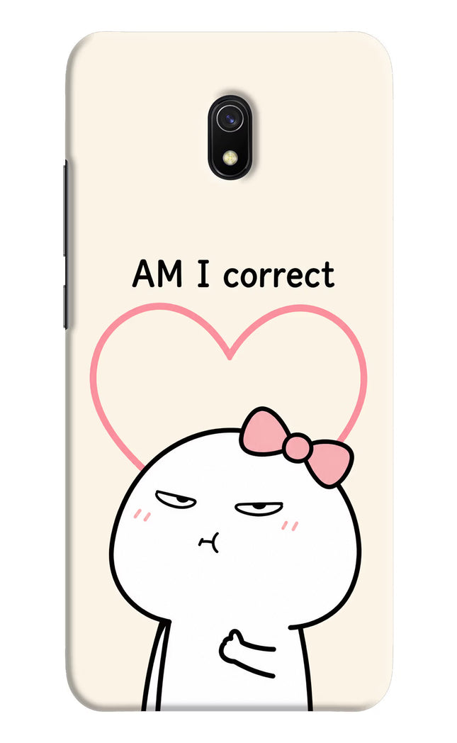 Always Right Redmi 8A Hard Case Back Cover by Casekaro