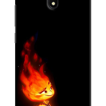 Ember Flame Redmi 8A Hard Case Back Cover by Casekaro