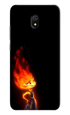 Ember Flame Redmi 8A Hard Case Back Cover by Casekaro