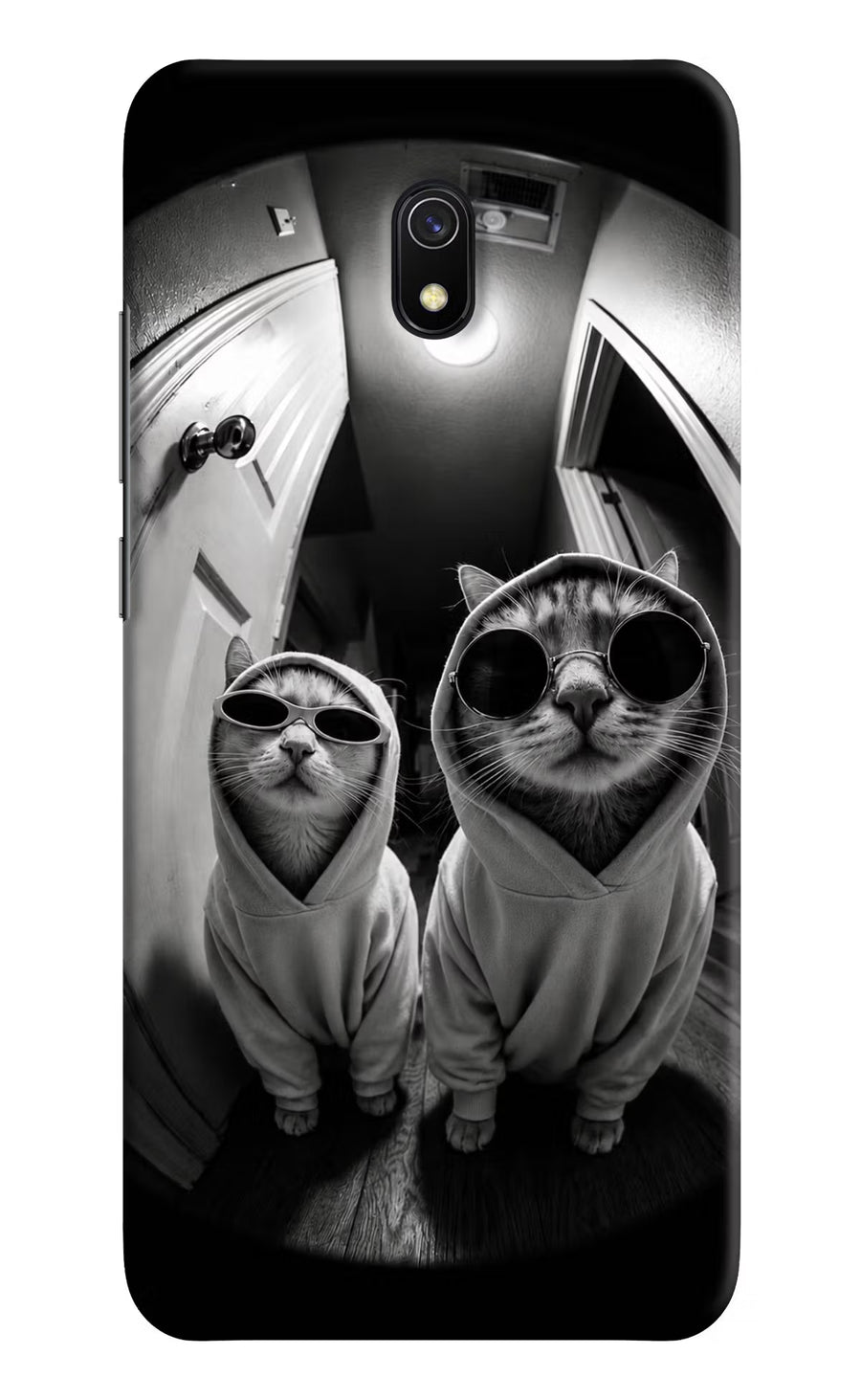 Hood Cats Redmi 8A Back Cover, Hard case