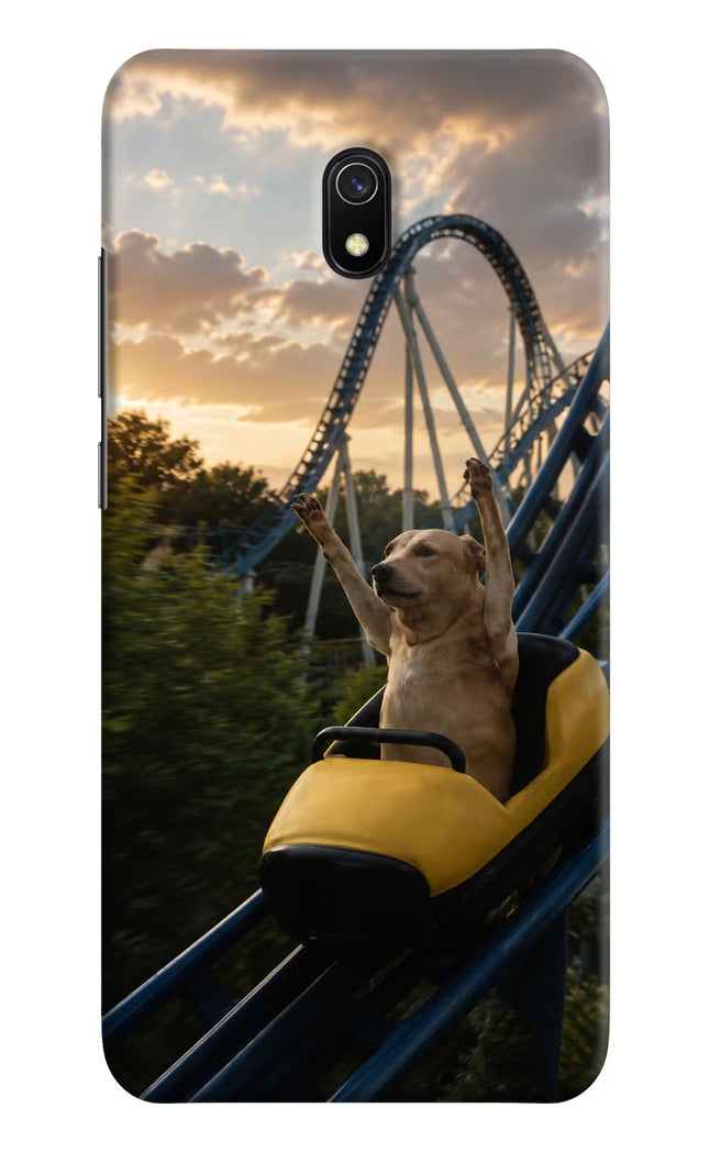 Rollercoaster Dog Redmi 8A Hard Case Back Cover by Casekaro