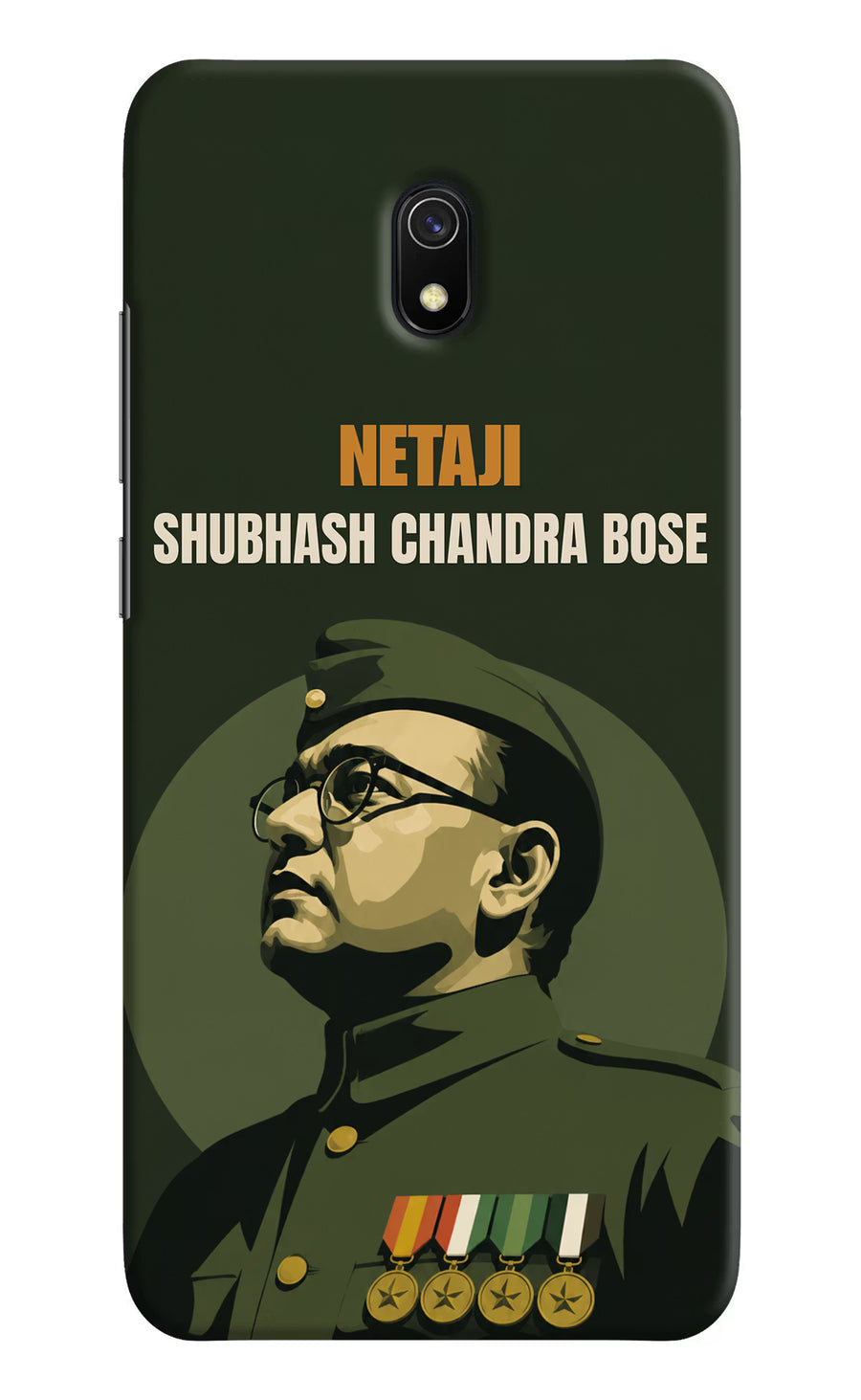 Netaji Legacy Redmi 8A Back Cover, Hard case