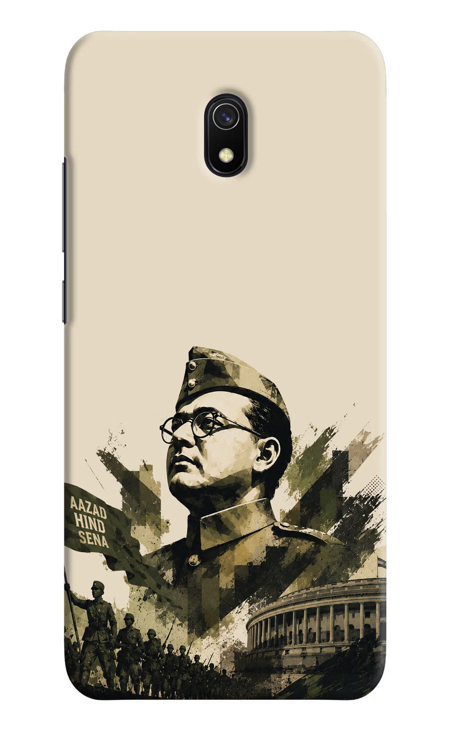 Netaji Rising Redmi 8A Back Cover, Hard case