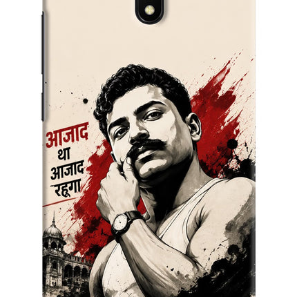 Chandrashekhar Azad Fearless Redmi 8A Hard Case Back Cover by Casekaro