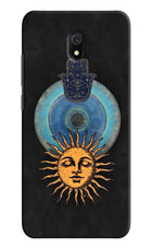 Divine Sun Redmi 8A Hard Case Back Cover by Casekaro