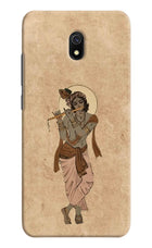 Krishna Redmi 8A Hard Case Back Cover by Casekaro