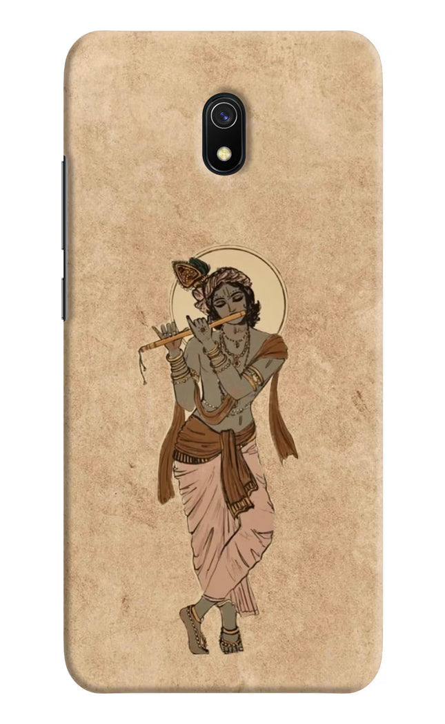 Krishna Redmi 8A Hard Case Back Cover by Casekaro