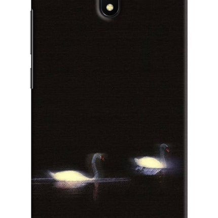 Silent Swans Redmi 8A Hard Case Back Cover by Casekaro