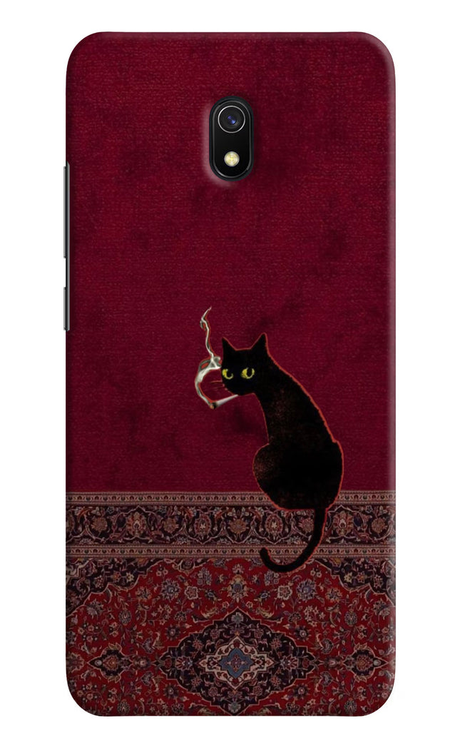 Midnight Cat Redmi 8A Hard Case Back Cover by Casekaro