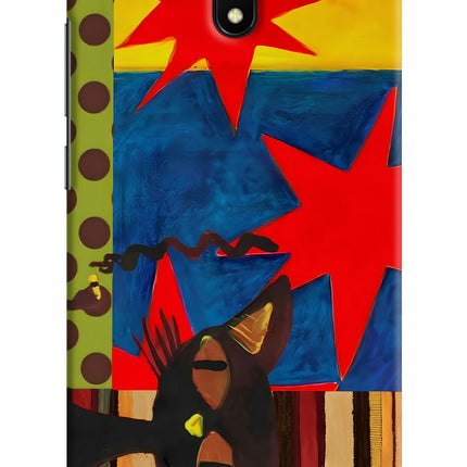 Pop Cat Redmi 8A Hard Case Back Cover by Casekaro