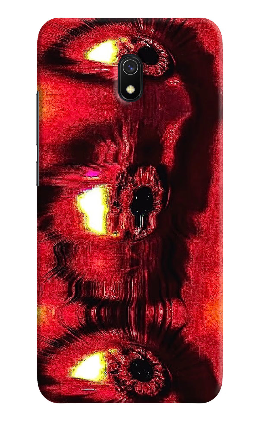 Fire Eye Redmi 8A Back Cover, Hard case