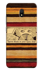 Vinyl Stripes Redmi 8A Hard Case Back Cover by Casekaro
