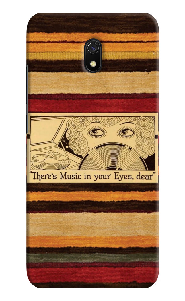 Vinyl Stripes Redmi 8A Hard Case Back Cover by Casekaro