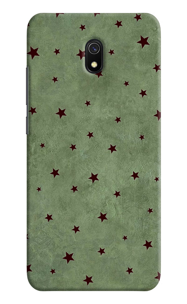Green Stars Redmi 8A Hard Case Back Cover by Casekaro