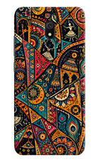 Folk Print Redmi 8A Back Cover