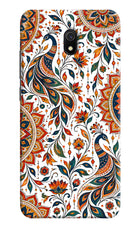 White Mayura Redmi 8A Back Cover