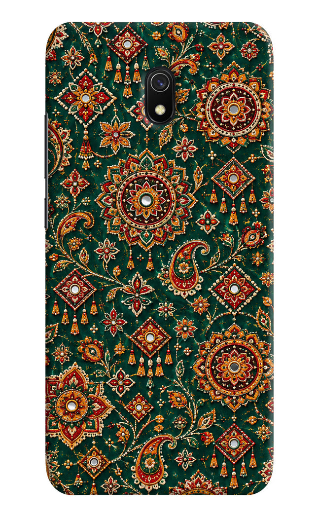 Green Pataka Redmi 8A Hard Case Back Cover by Casekaro