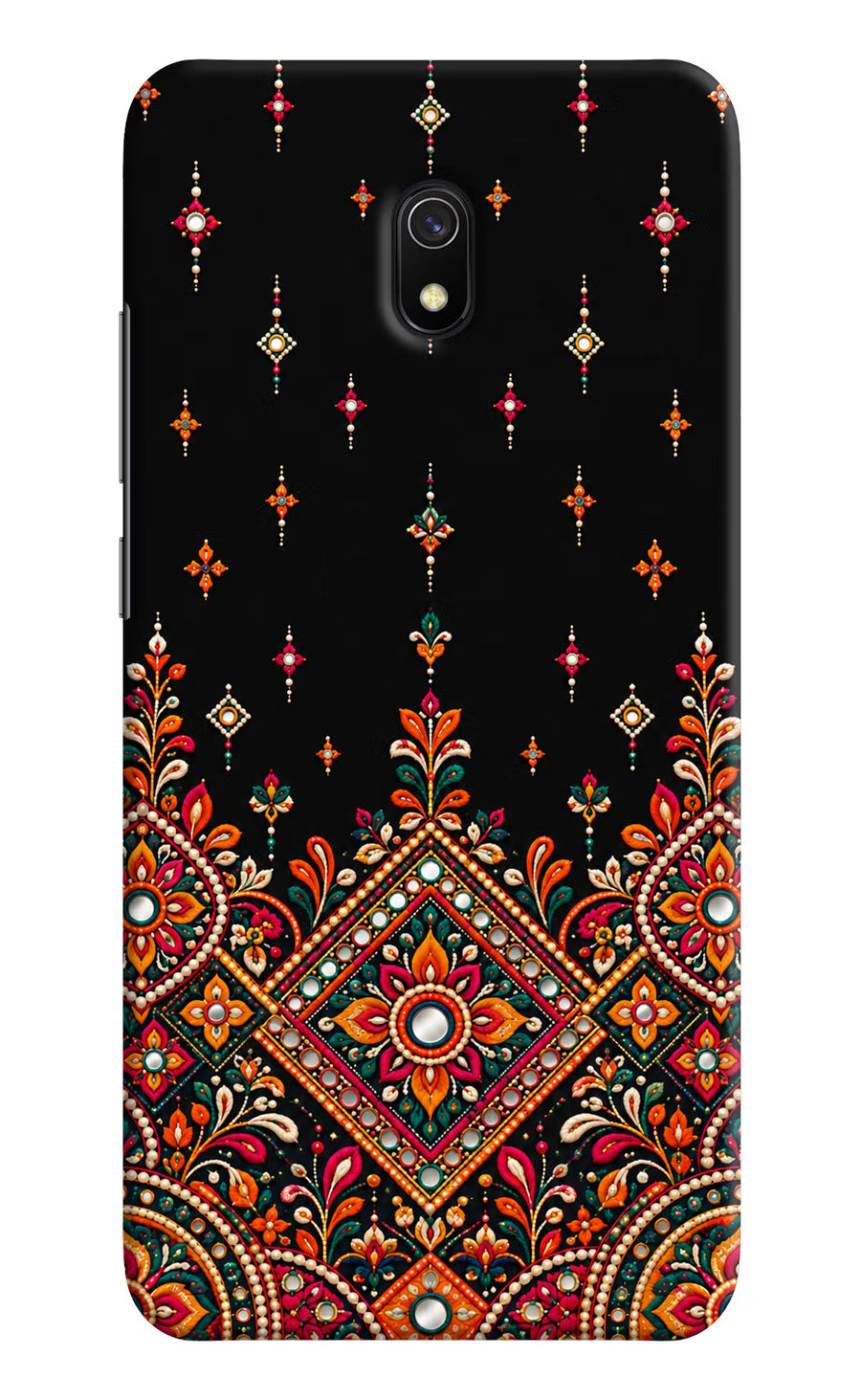 Noir Mehfil Redmi 8A Back Cover, Hard case