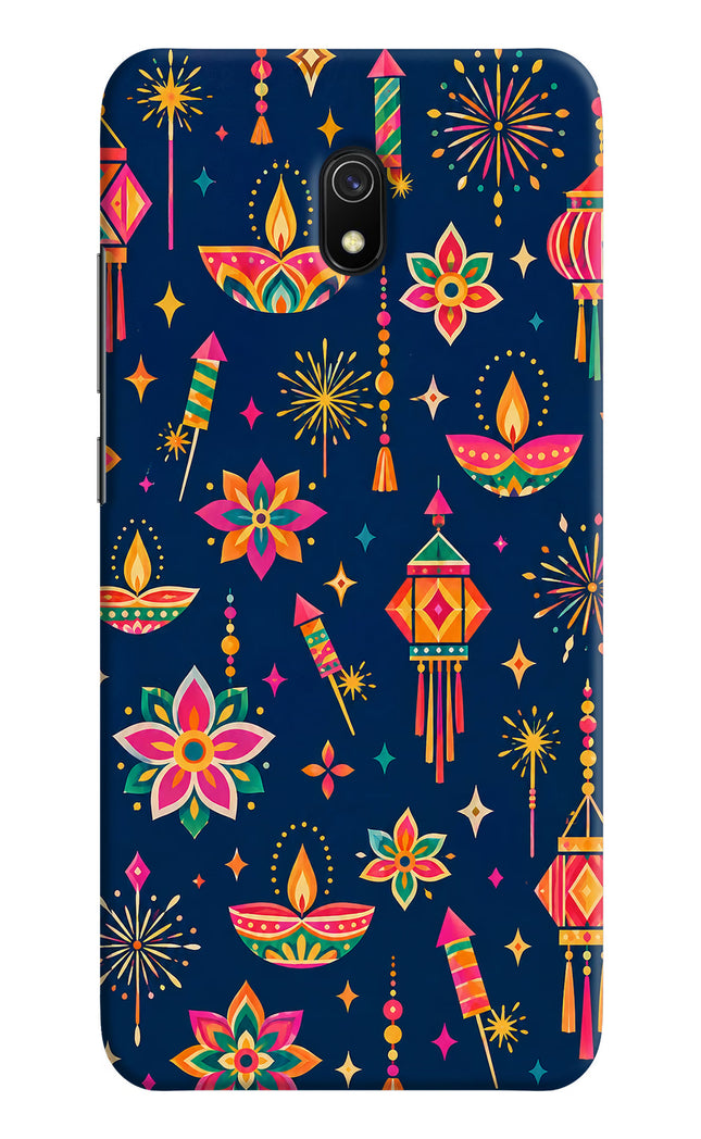 Festive Pop Redmi 8A Hard Case Back Cover by Casekaro