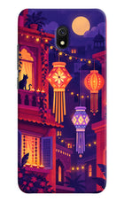 Lantern Lane Redmi 8A Hard Case Back Cover by Casekaro
