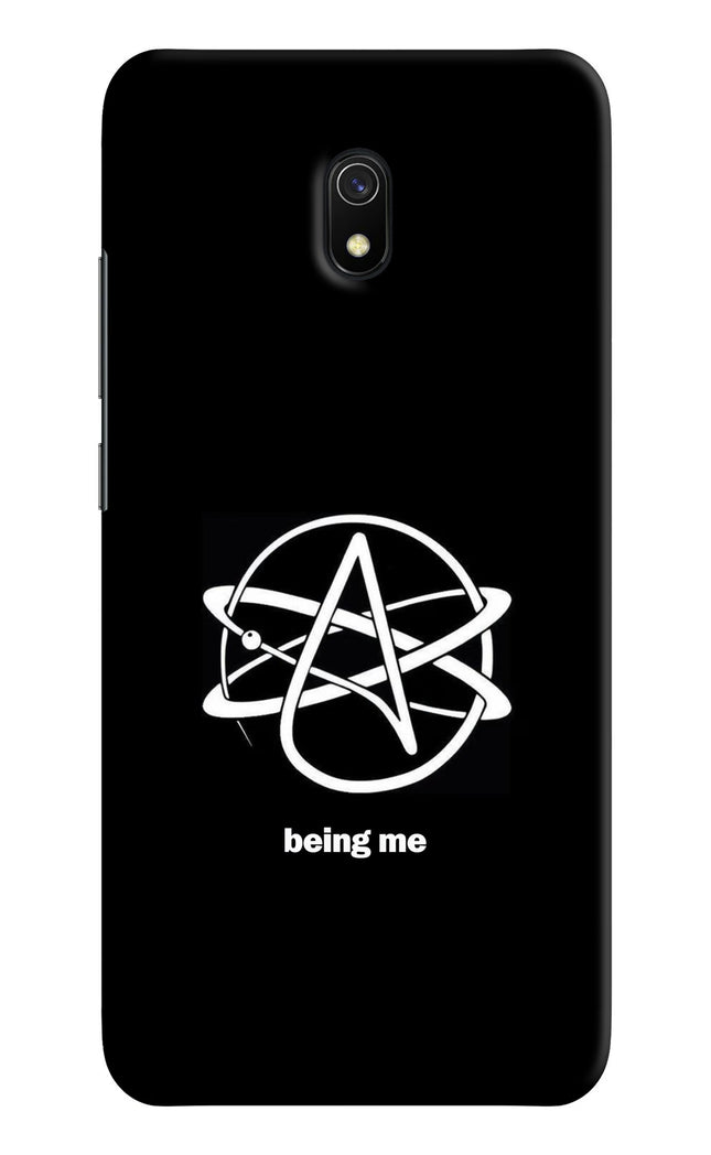 Atheist Symbol Redmi 8A Hard Case Back Cover by Casekaro