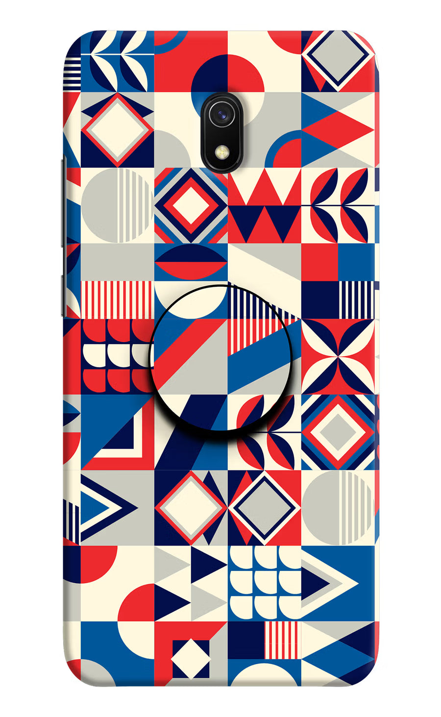 Colorful Pattern Redmi 8A Pop Case, Hard case