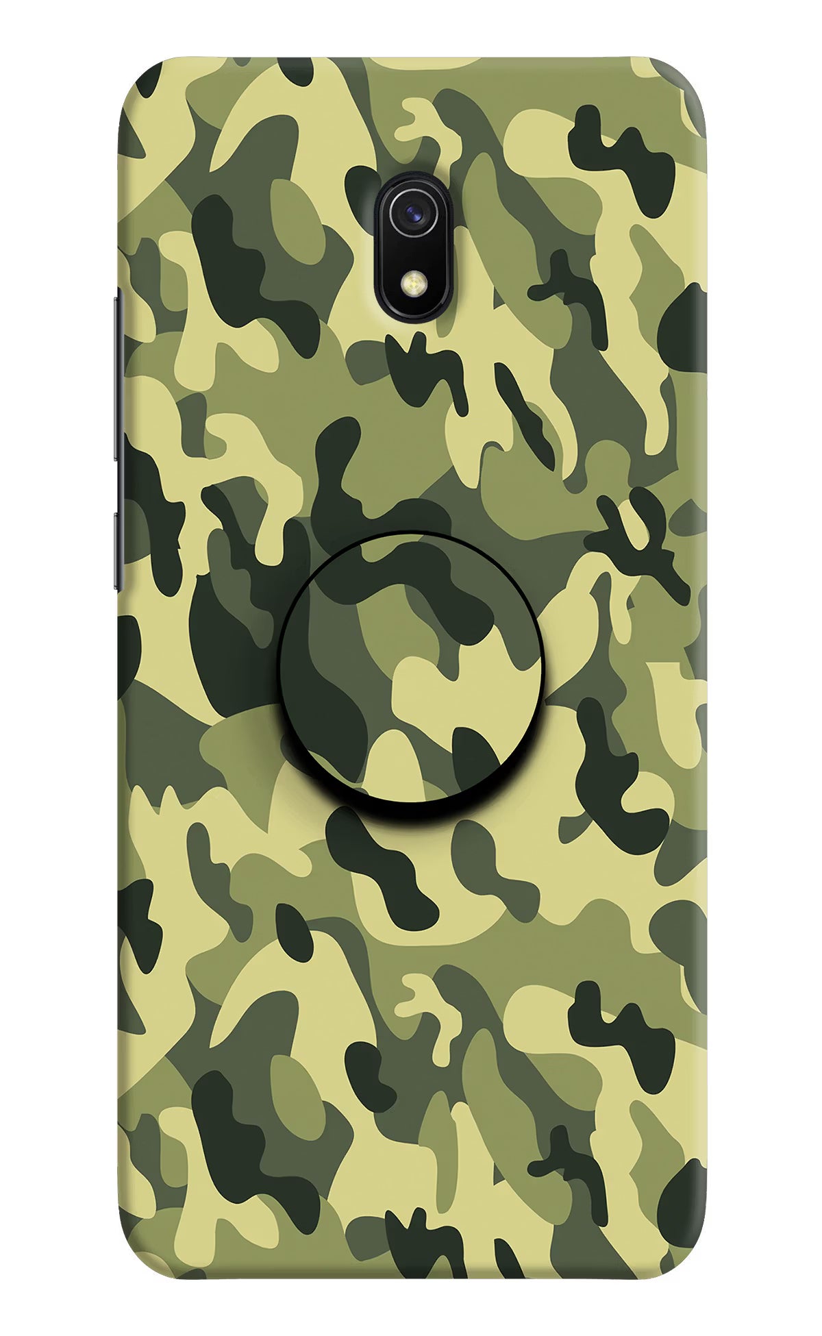 Camouflage Redmi 8A Pop Case by Casekaro