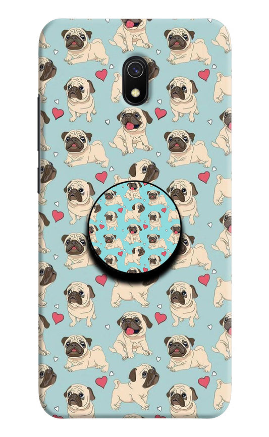 Pug Dog Redmi 8A Pop Case by Casekaro