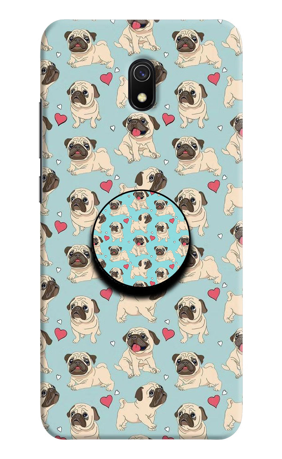 Pug Dog Redmi 8A Pop Case, Hard case