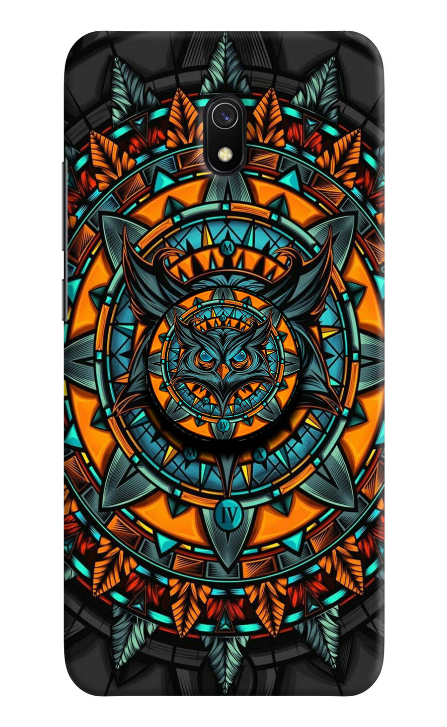 Angry Owl Redmi 8A Pop Case, Hard case