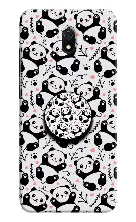 Cute Panda Redmi 8A Pop Case by Casekaro