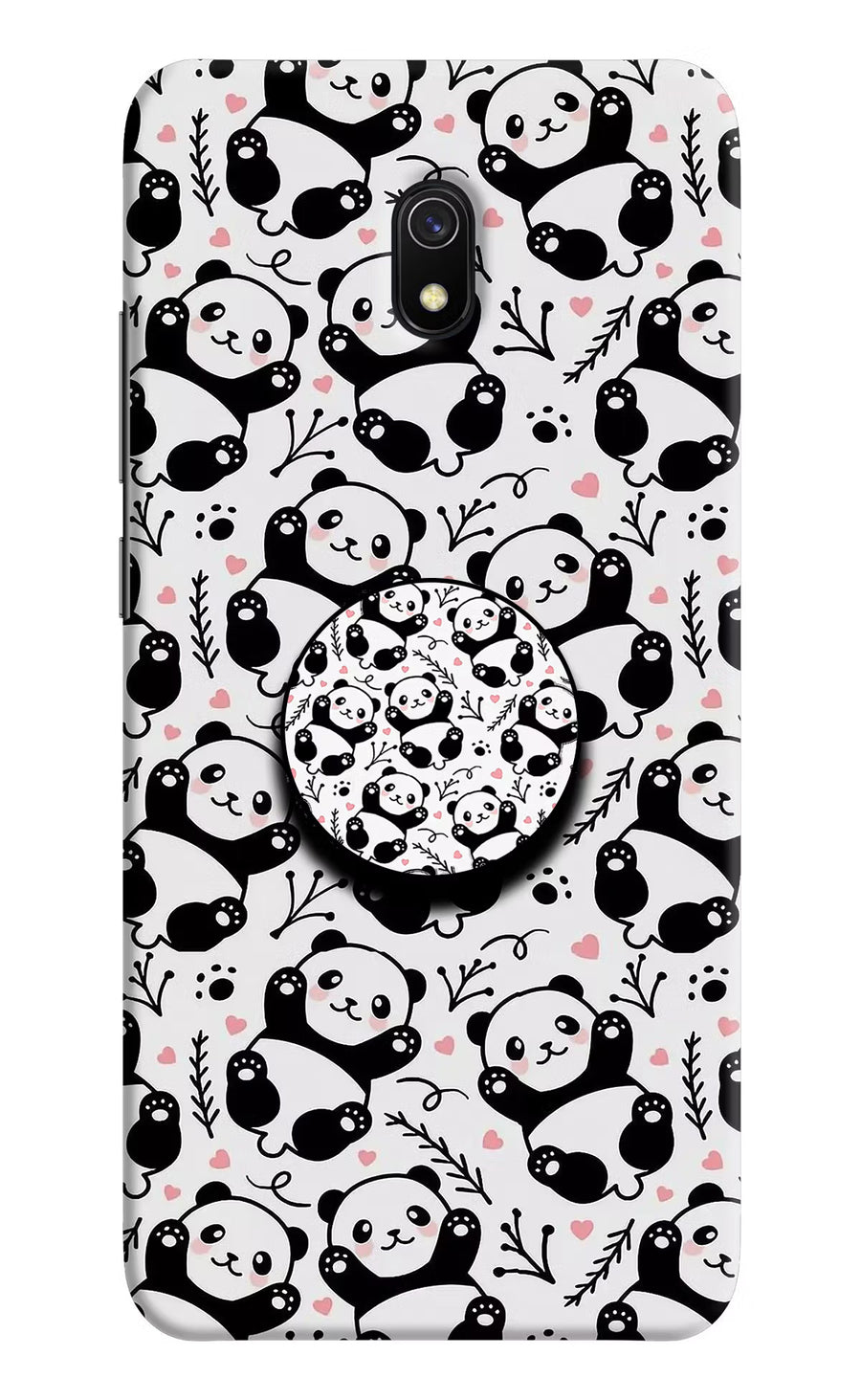 Cute Panda Redmi 8A Pop Case, Hard case