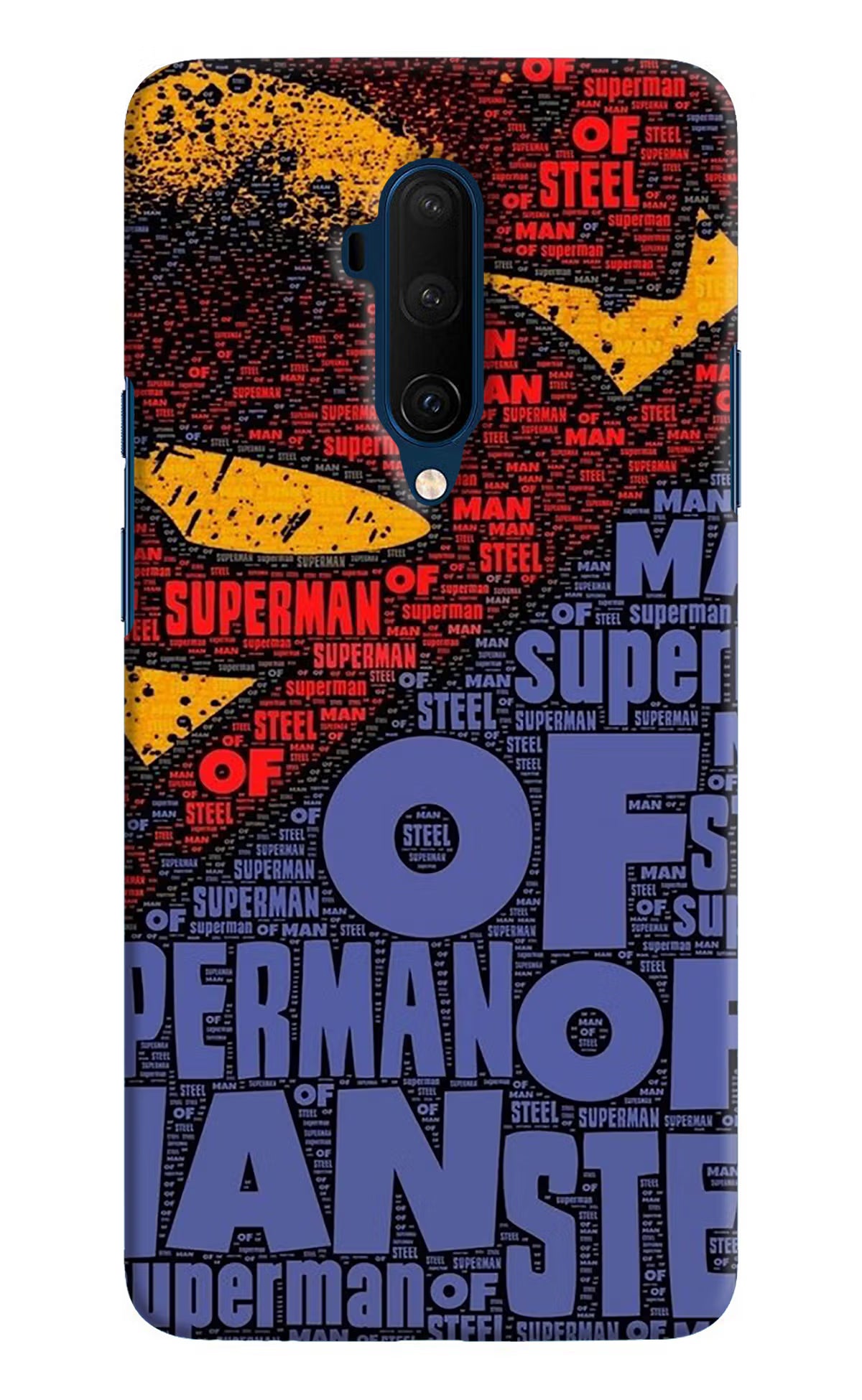 Superman Oneplus 7T Pro Hard Case Back Cover by Casekaro