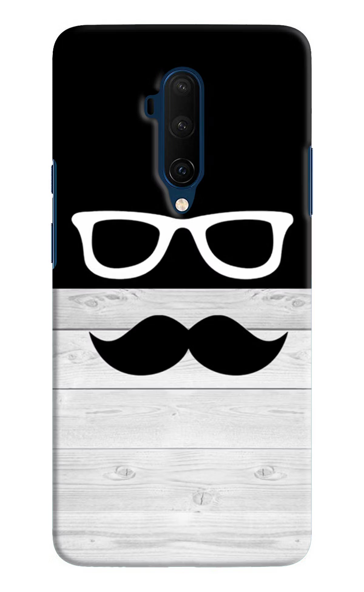 Mustache Oneplus 7T Pro Hard Case Back Cover by Casekaro