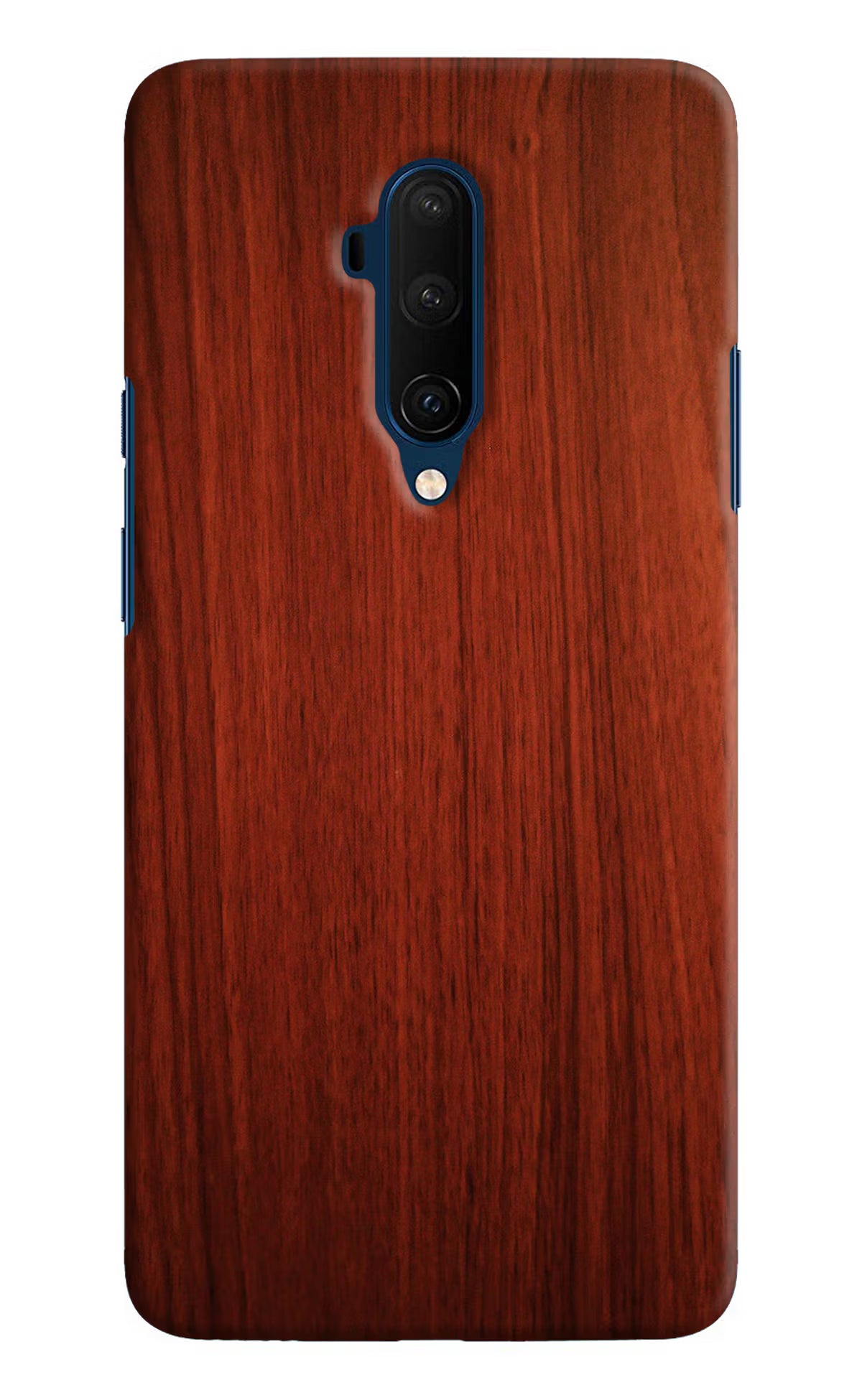Wooden Plain Pattern Oneplus 7T Pro Hard Case Back Cover by Casekaro