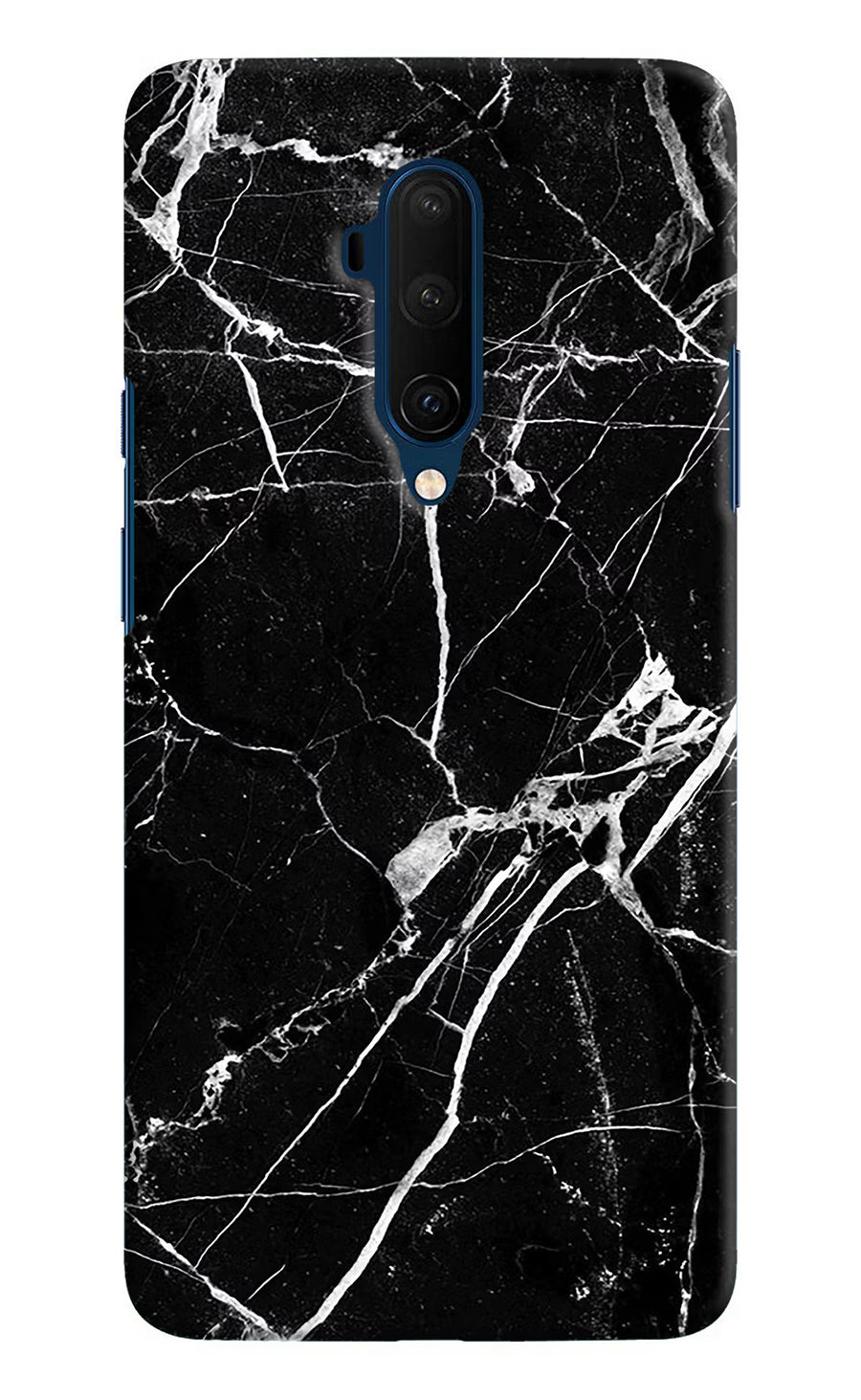 Black Marble Pattern Oneplus 7T Pro Back Cover, Hard case