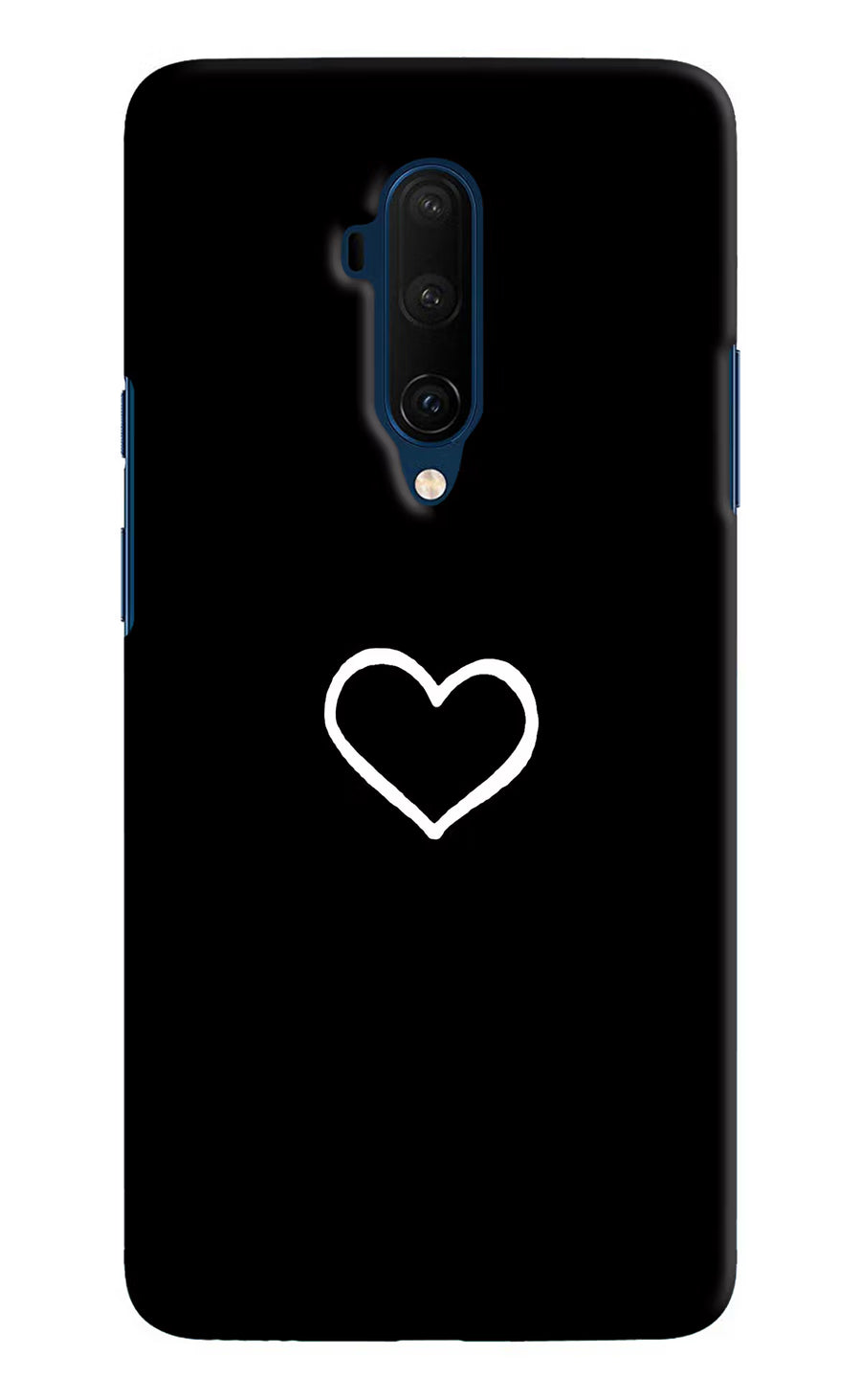 Heart Oneplus 7T Pro Back Cover, Hard case