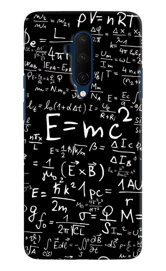 Physics Formula Oneplus 7T Pro Hard Case Back Cover by Casekaro