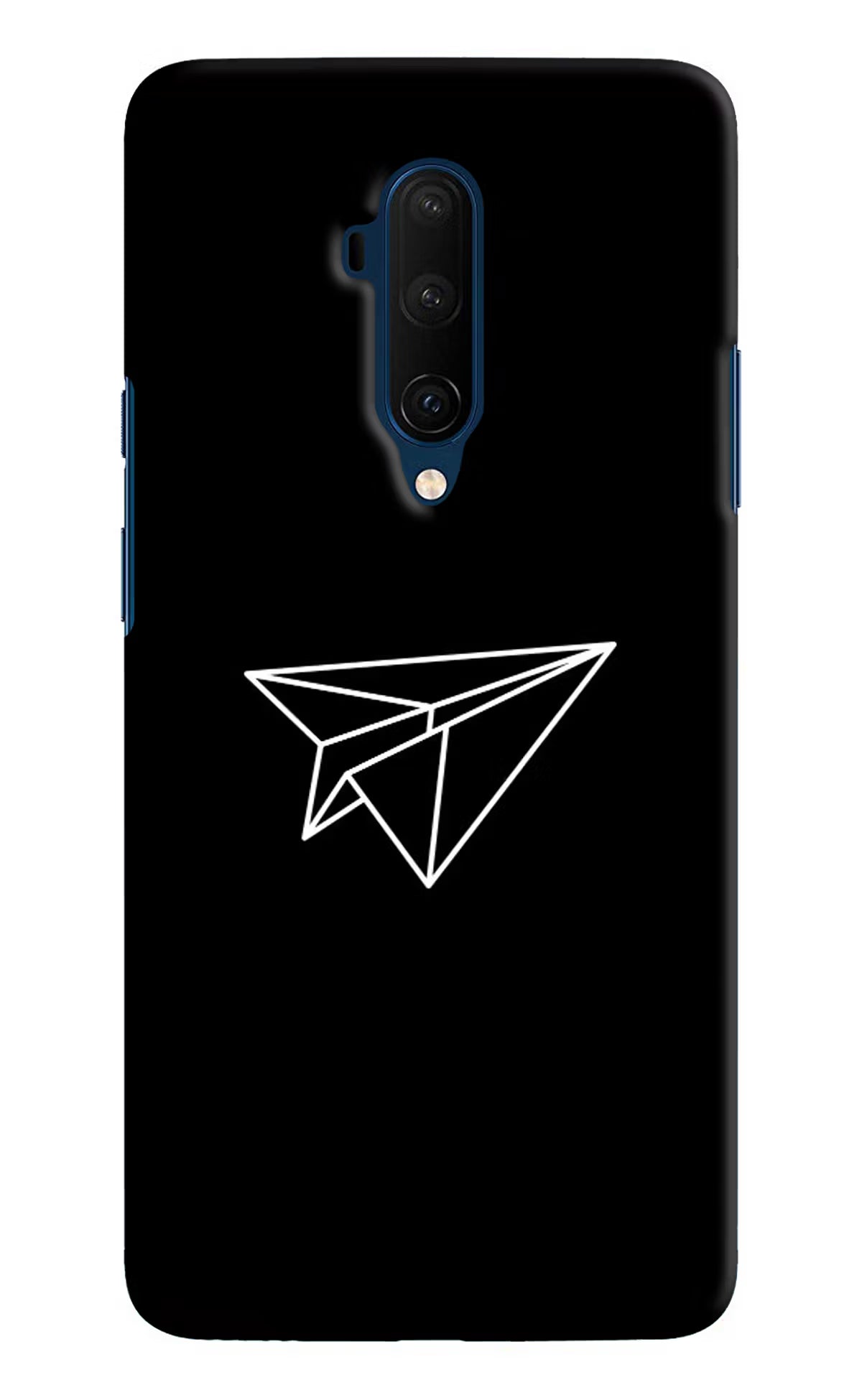 Paper Plane White Oneplus 7T Pro Hard Case Back Cover by Casekaro