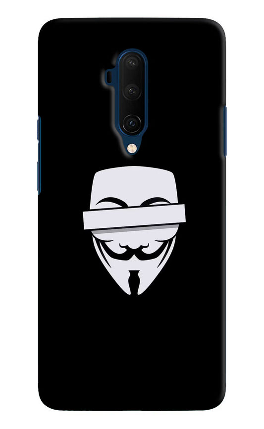 Anonymous Face Oneplus 7T Pro Hard Case Back Cover by Casekaro